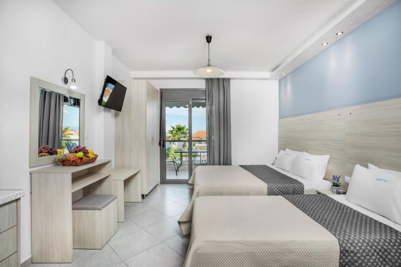 Akritas Hotel Pefkochori Ngoại thất bức ảnh