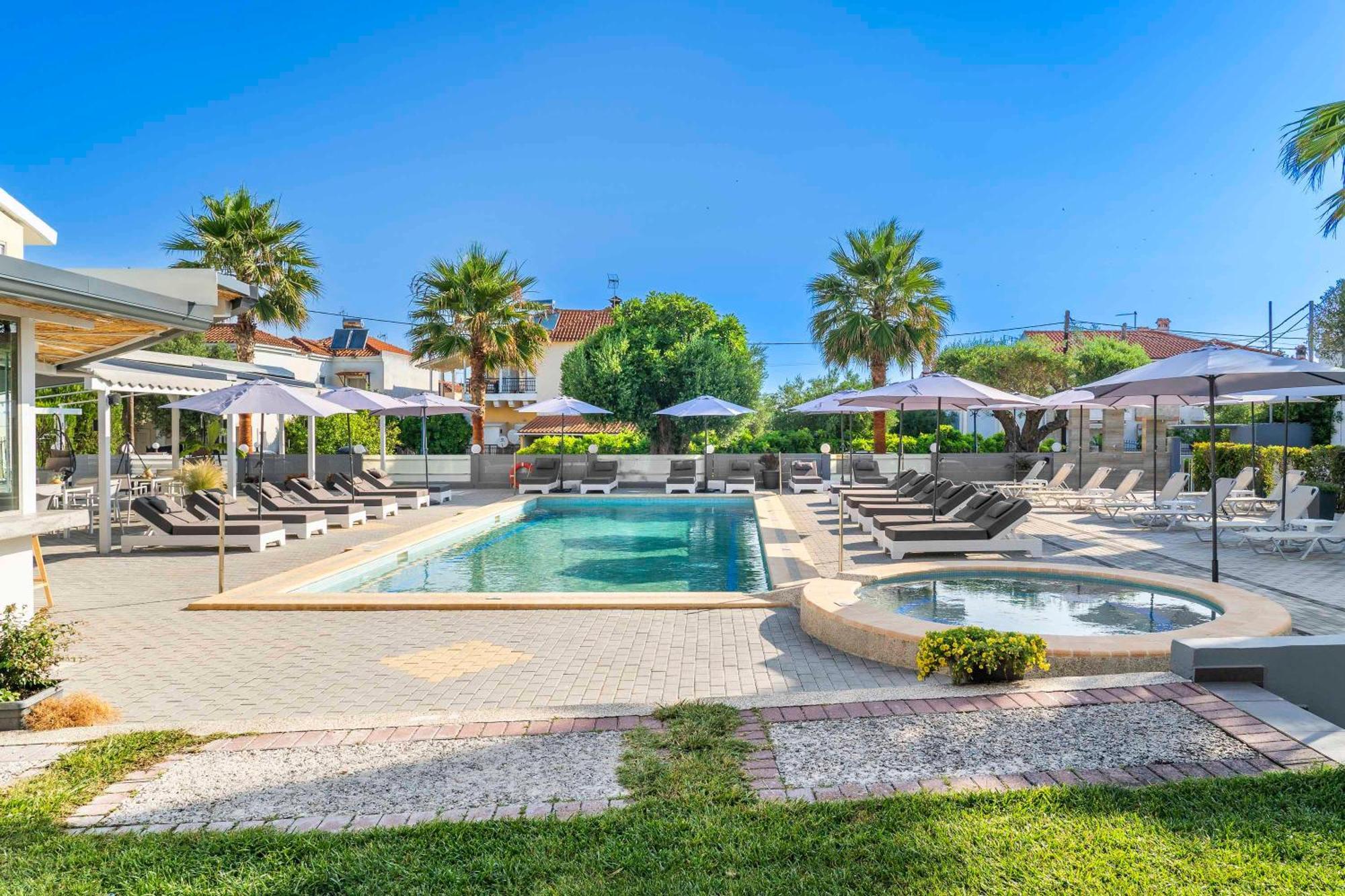 Akritas Hotel Pefkochori Ngoại thất bức ảnh