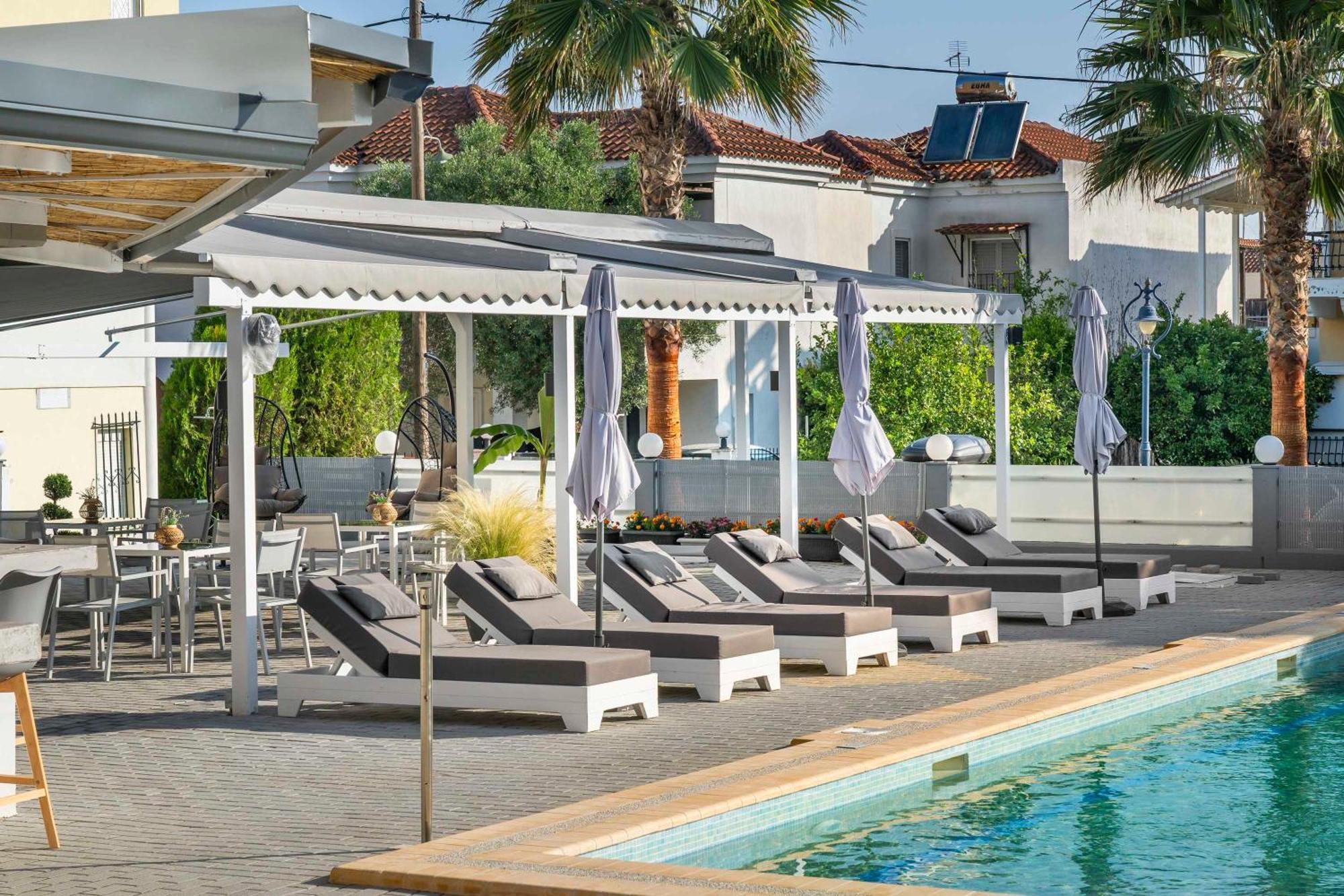 Akritas Hotel Pefkochori Ngoại thất bức ảnh